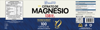 CITRATO DE MAGNESIO